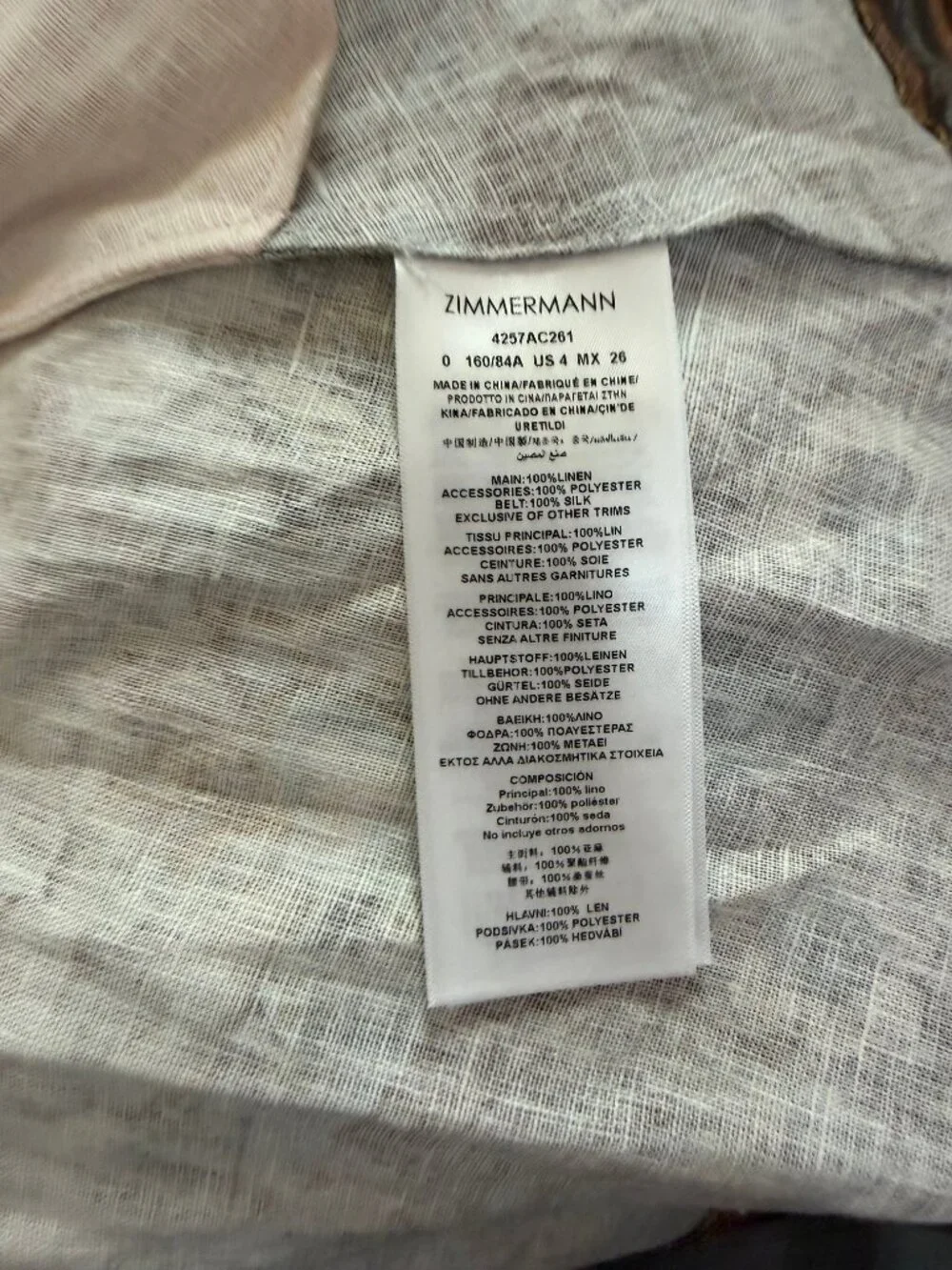 Zimmermann Alchemy Button Mini Dress - Picture 11 of 11